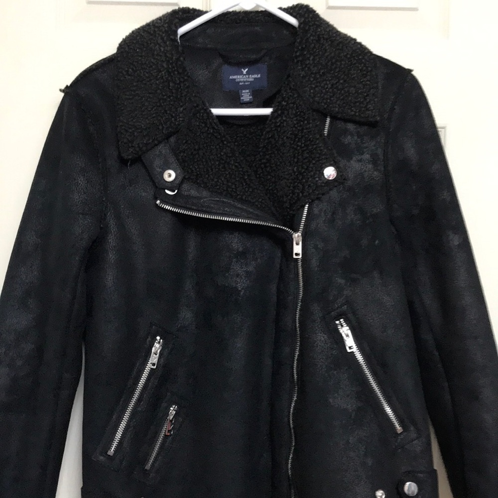 Jr. leather jacket